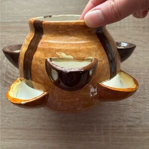 Vintage Ceramic Planter - MCM - Strawberry Planter 🌼✨🌼✨🌼✨